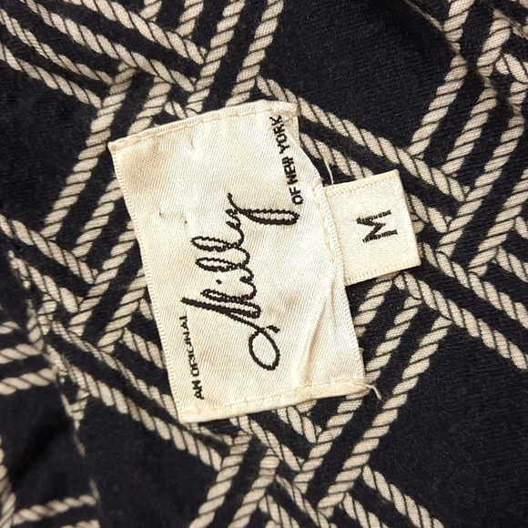 Milly of New York Vintage Blue and White Jersey Dress - Picture 10 of 10